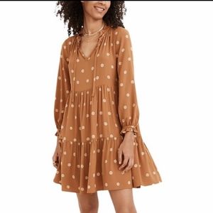 Madewell Tiered Tunic Dress